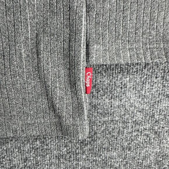 Ralph Lauren Chaps Pullover Sweater Fleece Large Embroidered Logo CRL Size L Y2K - Picture 4 of 8